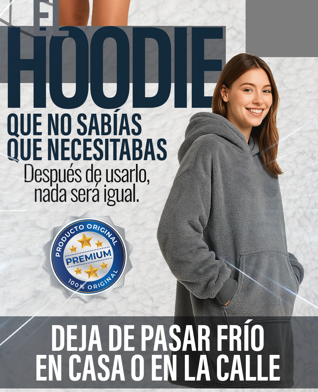 Hoodie Manta Largo