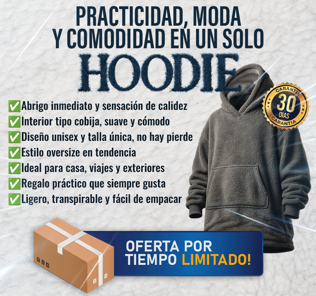 Hoodie Manta Largo